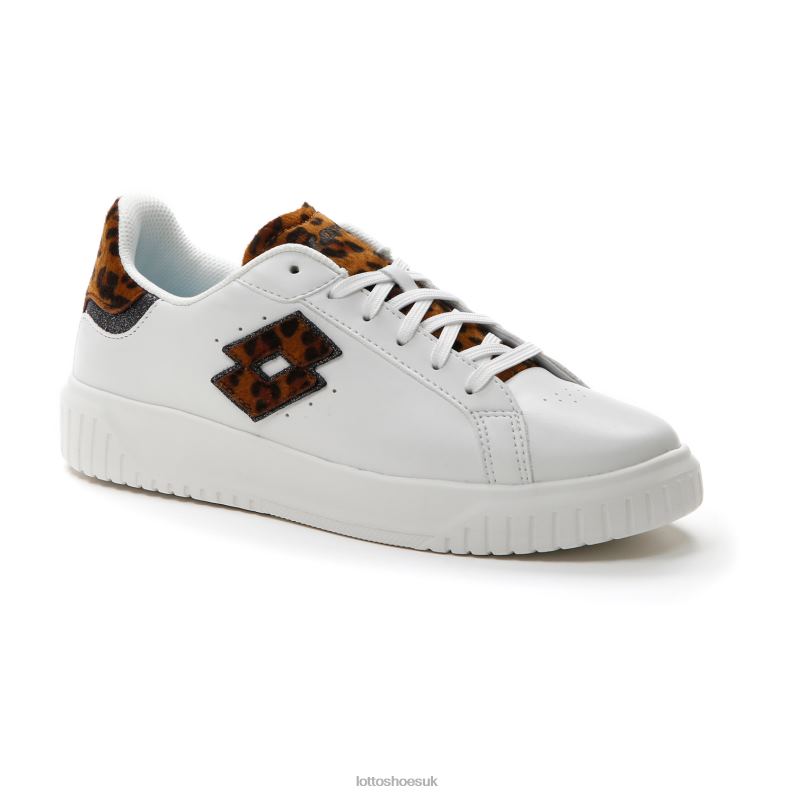 VENUS AMF III ANIMALIER W Woman 446TN729 Shoes WHITE/HONEY BROWN/FONDANT BROWN Lotto