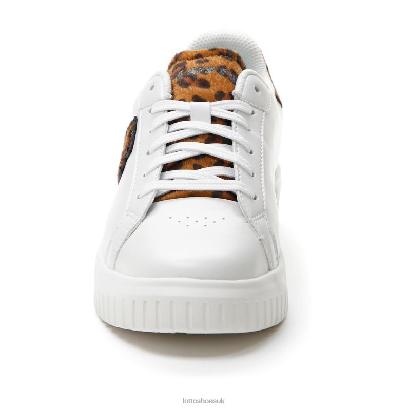VENUS AMF III ANIMALIER W Woman 446TN729 Shoes WHITE/HONEY BROWN/FONDANT BROWN Lotto