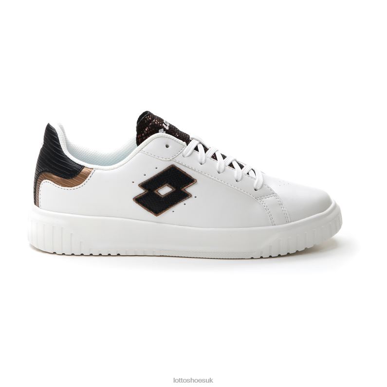 VENUS AMF III PY W Woman 446TN746 Shoes WHITE/ALL BLACK/DARK BRONZE Lotto