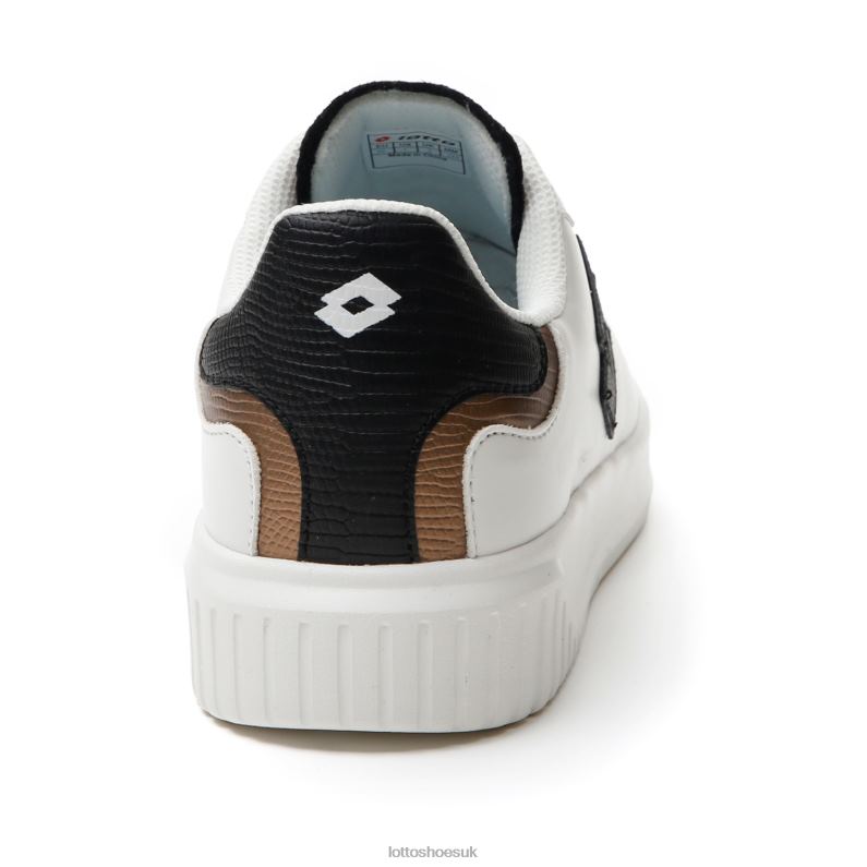 VENUS AMF III PY W Woman 446TN746 Shoes WHITE/ALL BLACK/DARK BRONZE Lotto