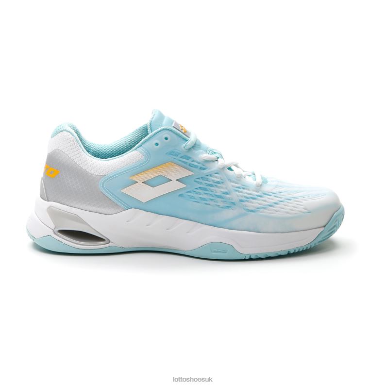 MIRAGE 100 CLY W Woman 446TN756 Shoes ALL WHITE/SAFFRON/BLUE PARADISE Lotto