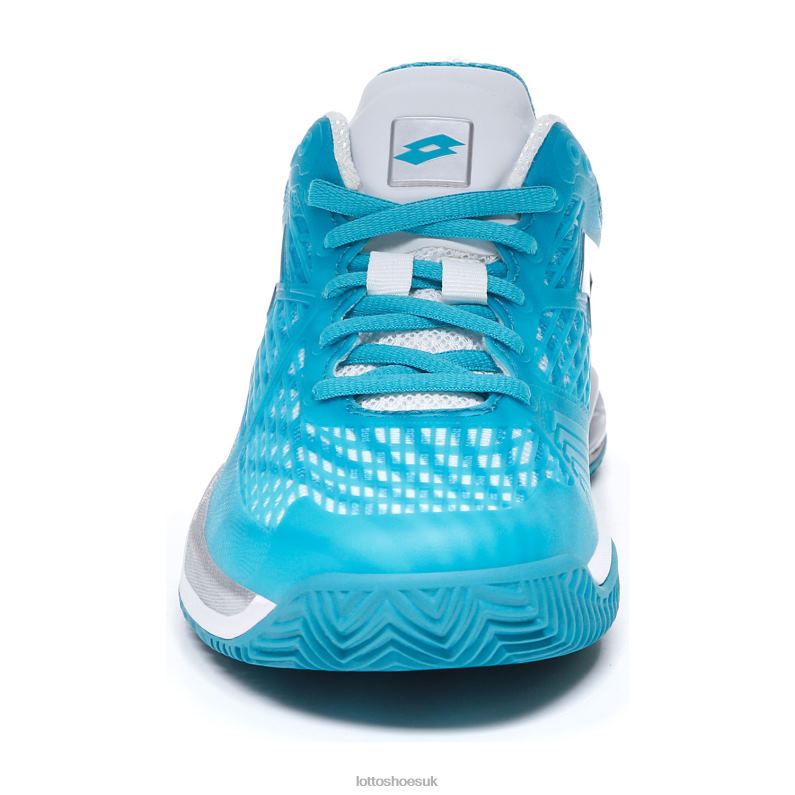 MIRAGE 100 CLY W Woman 446TN769 Shoes BLUE BIRD/ALL WHITE/SILVER METAL Lotto