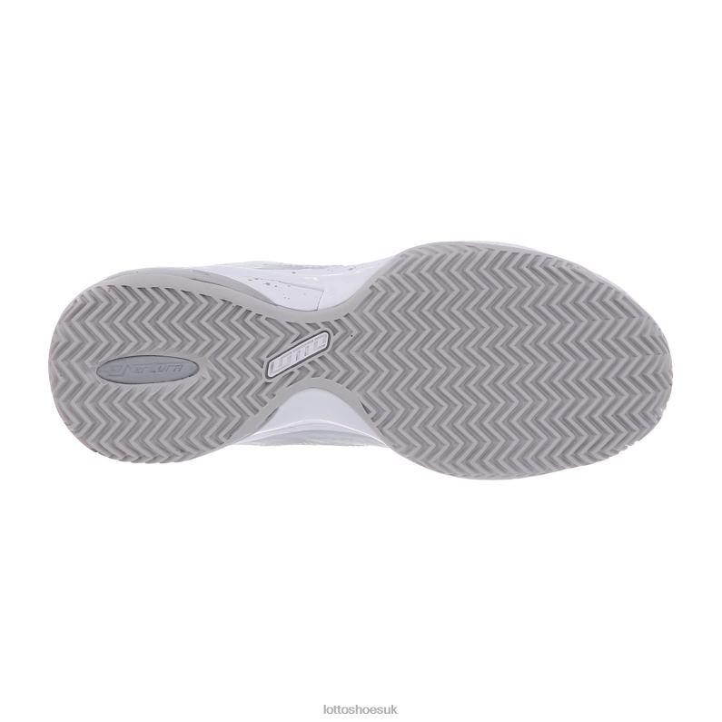 MIRAGE 300 CLY W Woman 446TN755 Shoes ALL WHITE/SILVER METAL 2 Lotto