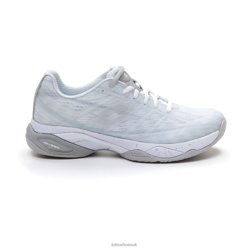 MIRAGE 300 SPD W Woman 446TN757 Shoes ALL WHITE/SILVER METAL 2 Lotto